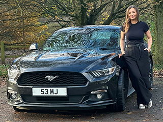 Magdalena Jermakow (Studio Effect Beauty Salon) with the number plate 53 MJ