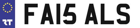 fa15 als plate