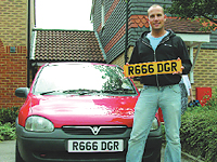 Damien Ratcliffe with R666 DGR
